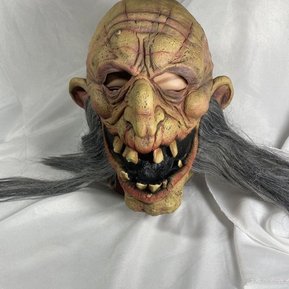 Vintage 2001 The Paper Magic Group Halloween Rubber Mask Hillbilly - Picture 2 of 10